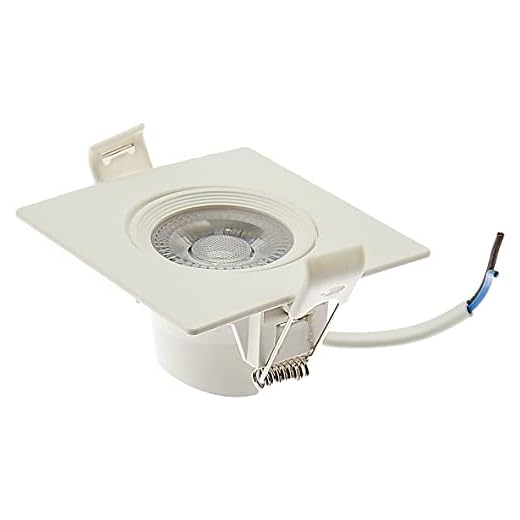 MINI SPOT LED 3W 6500K 127/220V, LUMINATTI BY DANURI, QUADRADO