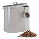 Premier Housewares Adore Pets Lucky Dog, Easen Aufbewahrungs Mülleimer mit Löffel, natur, 6,5 Liter