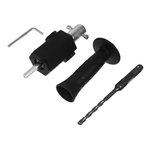 balacoo Drill to Hammer Drill Adapter Conversion Head 4-hole Universal Interface Double Handle Mounts