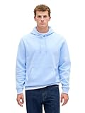 GAP Mens Mini Logo Relaxed Pullover Hoodie Wind Blue XL