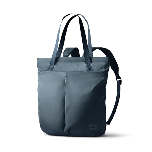 Bellroy Laneway Totepack (18 liter stylish tote bag and backpack in one for gym travel or everyday carry) - BlueSteel