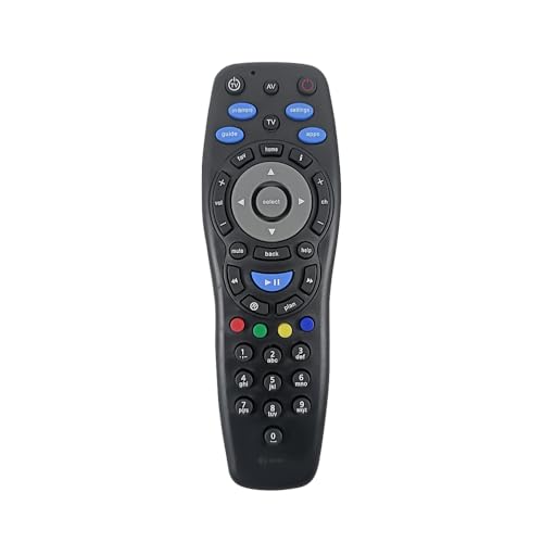 Image of 7SEVEN Compatible Tatasky Remote Control with Recording Key Compatible for tata Sky Set top Box Remote SD HD HD+ 4K dth Remote Control