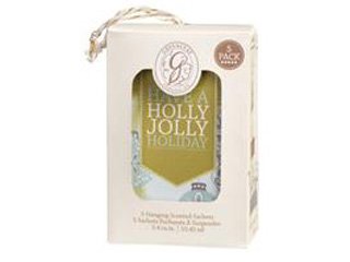 Silver Spruce Small Hanging Sachet 5 Pack by Greenleaf