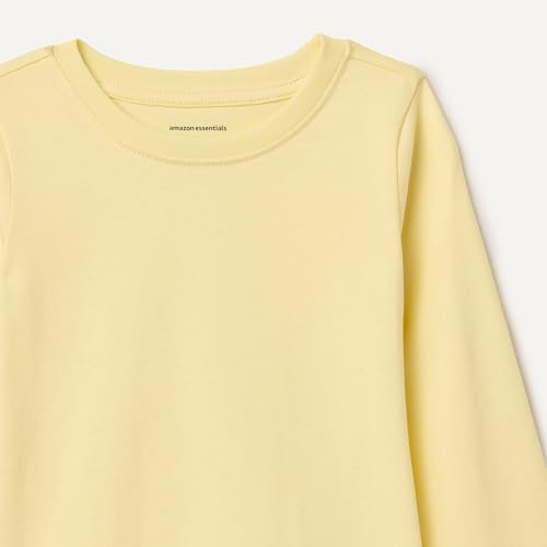 Image of Amazon Essentials Girls and Toddlers' Long-Sleeve Crewneck T-Shirts