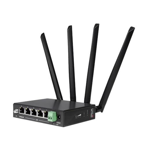 Edimax D5G-8459 - Industrial 5G NR DIN-Schienenrouter