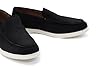 Mens Faux Suede Leather Slip on Loafer Flat Sole Moccasins Driving Shoes [EL0870-BLACK-41EU] #2