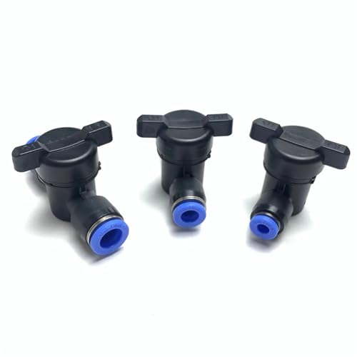 Commande manuelle quart de tour pour vanne pneumatique 1/2 pouce
