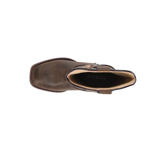 Roper Patrick (Toddler/Little Kid) Western Boot, Brown, 11 US Unisex4