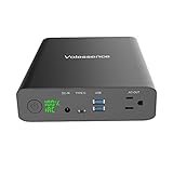 AC Outlet Portable Laptop Power Bank, Volessence 60000mAh 130W Travel Laptop Charger & External Battery Pack for Laptop, Drone, Projector and More