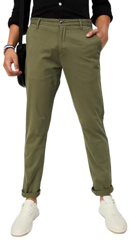 Image of Max Men's Slim Fit Mid Rise Pants