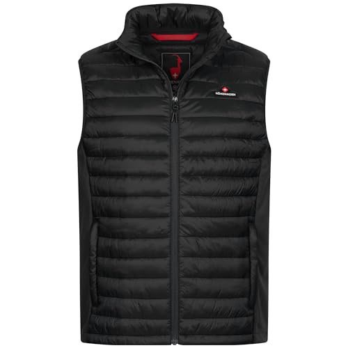 Höhenhorn 40D12+ZWL4 Dolden Herren Weste Hybridjacke Schwarz Gr. XL