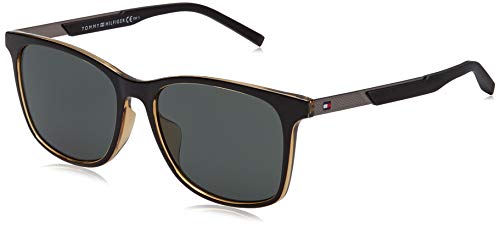 Tommy Hilfiger TH 1679/F/S Gafas de Sol, BLCK YLLW, 55 para Hombre