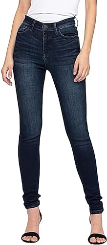 Judy Blue High Waist Skinny Jean Super Dark Wash 82132 (as1, Numeric, Numeric_1, Regular, Regular)