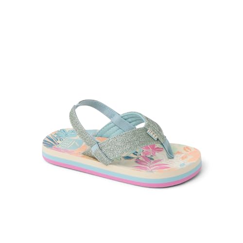 Image of REEF Girls Toddler /Little Kid Ahi Beach Flip Flop, Soft Cushion Footbed, Water Friendly