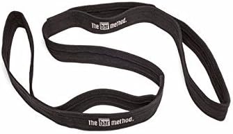 The Bar Method Black Stretching Strap