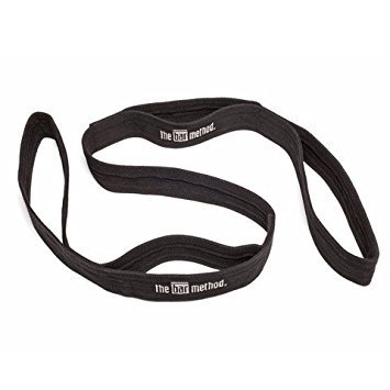 The Bar Method Black Stretching Strap