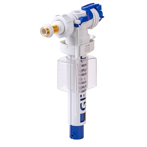 MIUFA Messing Einlassventile Ersatz für WC-Spülkasten kompatibel mit Geberit Impuls 380 Seitenfüllventil 3/8 Zoll