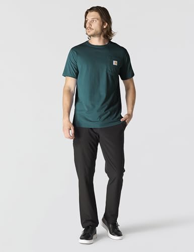 Image of Carhartt Men's Force Relaxed Fit Midweight Short-Sleeve Pocket T-Shirt