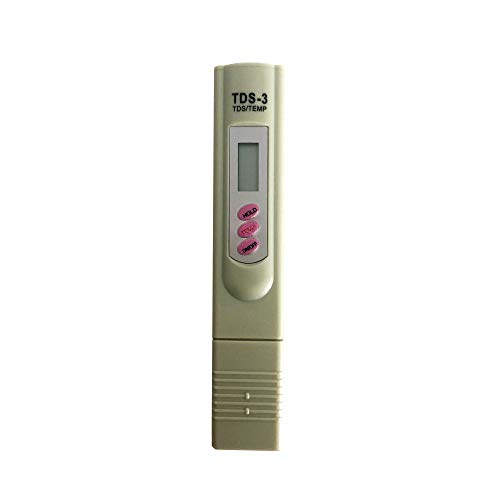 Medidor TDS ECO. Incluye pantalla LCD de calidad y medidor de temperatura del agua. Ideal para equipos de ósmosis inversa. Rango De medición 0-9.990ppm. Supervisa la calidad del agua. Bbagua.