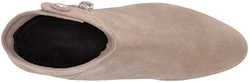 Aquatalia Women's Rose Suede Ankle Boot, Ecru, 8 M US | Image 4