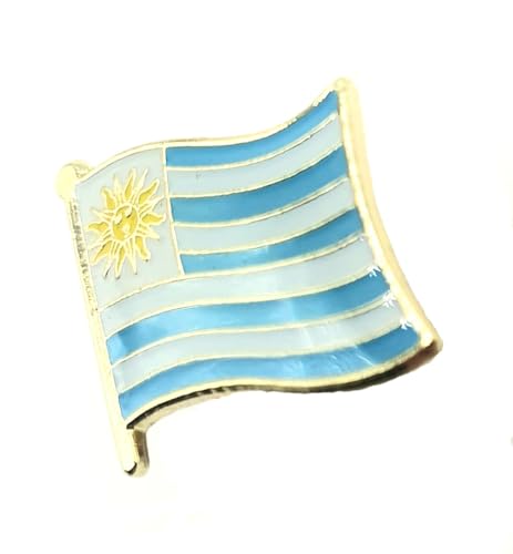 Uruguay Südamerika Lateinamerika Metall Länderflagge Pin Badge, Metall