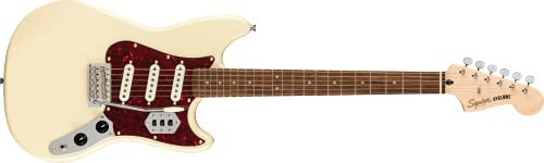 Fender Squier Cyclone LRL TSPG PWT Guitare électrique Paranormal - Les Beatles, Paul McCartney, John Lennon, RIngo Starr, George Harrison Fender Squier Cyclone LRL TSPG PWT Guitare électrique Paranormal