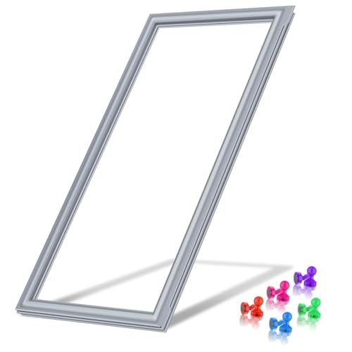 Upgraded DA63-06542A Refrigerator Door Gasket Compatible with Samsung Refrigerator Door Seal DA97-07191A AP5323696 Fridge Seal Replacement RF263TEAESR RF260BEAESR RF263BEAESR RF265BEAESR Door Gasket