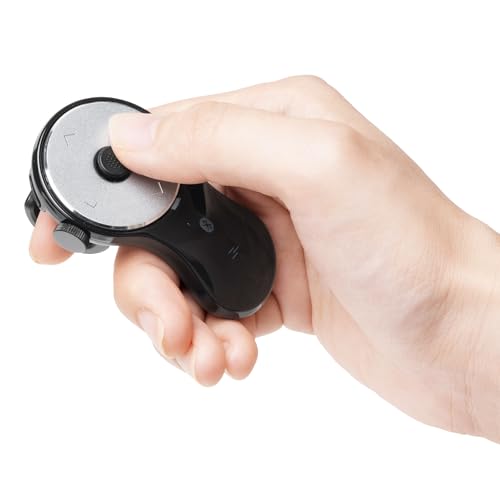 SANWA 2 in 1 Finger Ring Mouse 2 Device Switch Wireless Presentation Clicker Portable Mini Wearable Mouse Rechargeable Handheld Remote Mice 800 DPI Compatible for PC Laptop Mac Tablet