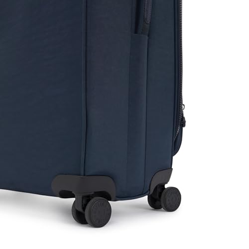 Image of Kipling Youri Spin Large 4 Wheeled Rolling Luggage Blue Bleu 2