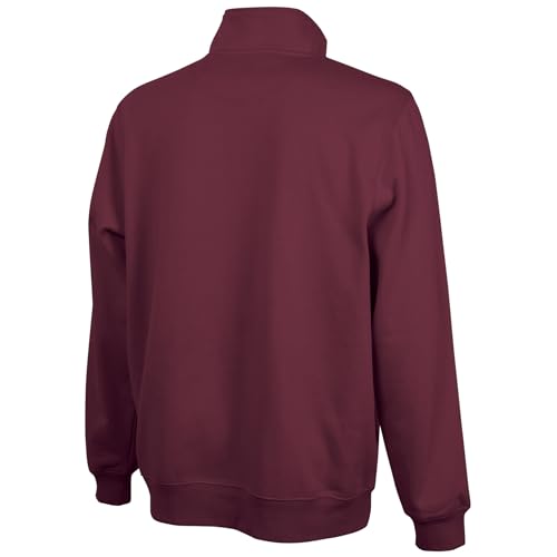 Image of Charles River Apparel Men's Crosswind Quarter Zip Sweatshirt