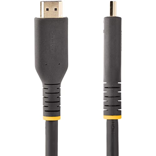 StarTech.com 30ft Active HDMI Cable w/Ethernet, HDMI 2.0 4K 60Hz UHD, Rugged HDMI Cord w/Aramid Fiber - Image 2