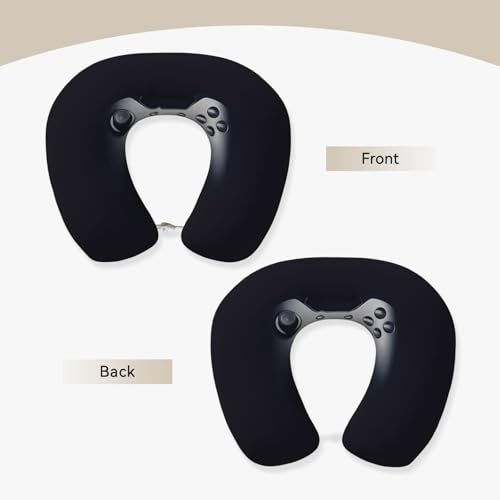 Almohada de Espuma Viscoelástica Negra para Cuello miniatura 3