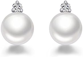 Mcpearl Original Diamond Akoya Pearl Earrings. Top Quality from The Factory.