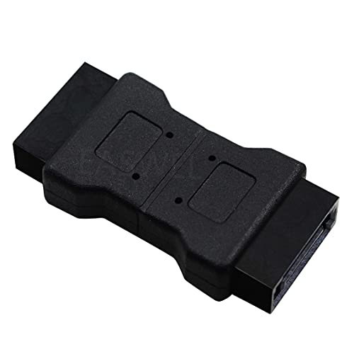 EASWEL 7pin SATA 3.0 Male to Male Port Adapter Staight Angle SATA 6Gbps Convertor Card