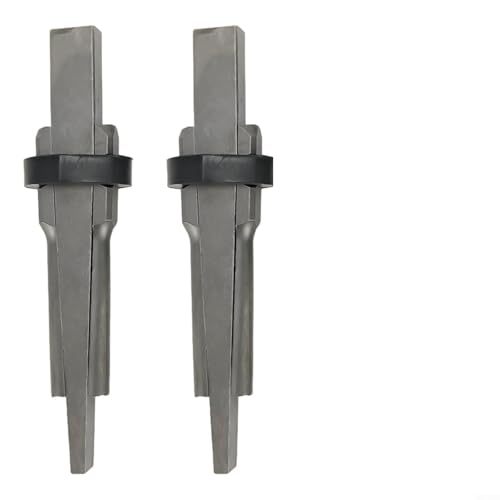 Juego de 2 separadores de piedra de acero al cromo vanadio de 23 mm para hormigón, roca y granito, herramienta manual para demolición de canteras de 19 cm