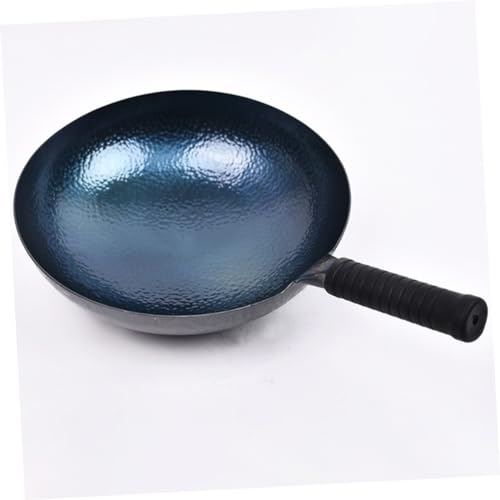 Wok tradicional de hierro Unomor con mango resistente miniatura 2