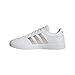 Produktbild adidas Damen Grand Court Sneakers, Ftwwht/Plamet/Ftwwht, 41 1/3 EU