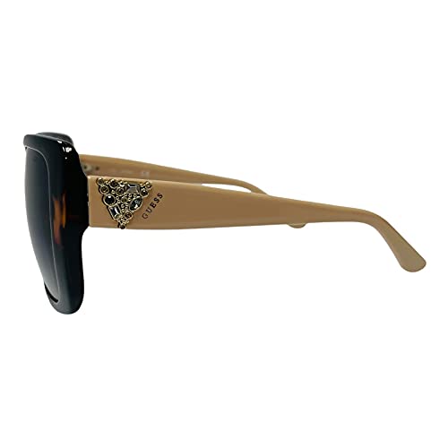 GUESS Women's Gu7788-s Square Sunglasses, Blonde Havana/Gradient Blue, Large3