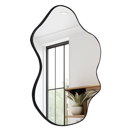 CULER 24x36 Inch Black Asymmetrical Mirror