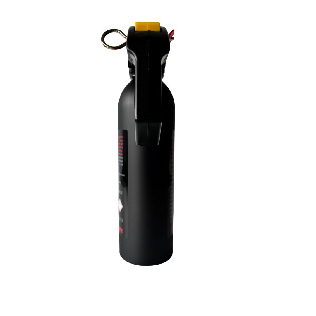 OC 5000 Pfefferspray Mega – 400 ml – Weitstrahl – SSG-9 – Extra stark – Reichweite bis 7 m – zur Tierabwehr – Made in Germany - SomosTrade