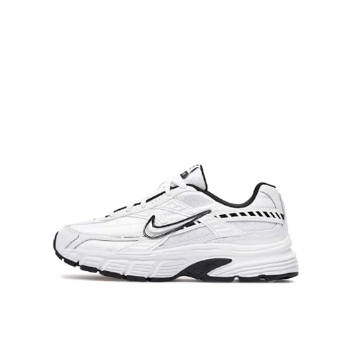 Nike Femme Initiator Women's Shoes Sneaker, White/Metallic Silver-White-Black, 42 EU