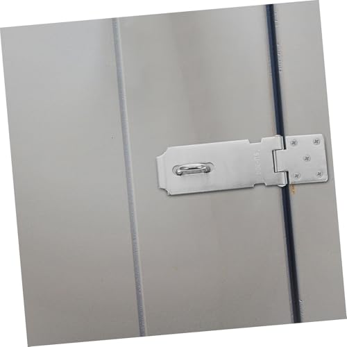 Image of Cabilock 3set Weatherproof Stainless Steel Door Lock Hasp Heavy Duty Security Latch for Outdoor Sheds Cabinets and Windows
