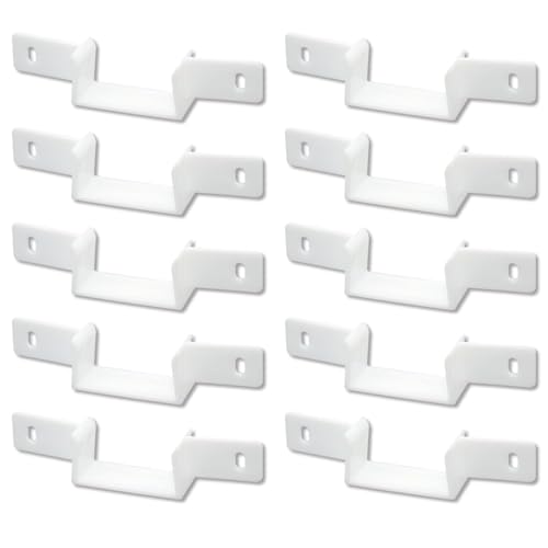 10Pcs 6578 Nylon Pocket Door Bottom Guide & 20Pcs N7015 Plastic Door Bottom Guide Kits miniatura 2