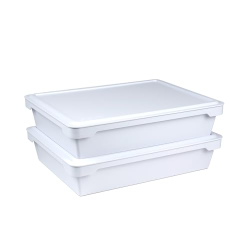 Ooni Pizza Dough Proofing Trays - Two Stackable Boxes Fits 12 x 250g Dough Balls Pizza Accessories Dough Proofing Container Storage