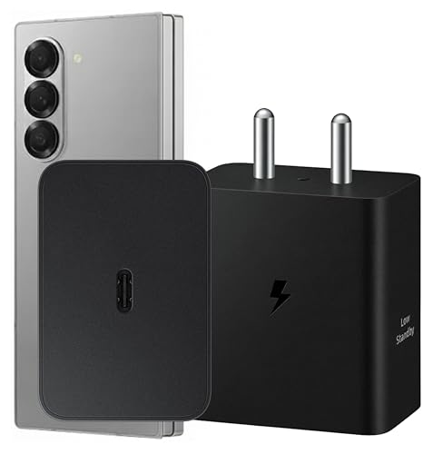 Image of AINE 45w Type C Rapid Fast Charging Adapter Compatible with Samsung Galaxy S25 Ultra /S24 Ultra /S24+ /S23 Ultra /S23+ /S22 Plus /S20 / Tab S9 /S8 Ultra / (Only Adapter) | Original Rapid Charging, Multi Colour