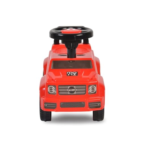 Moni Rutschauto Kinderauto Speed JY-Z12 Musikfunktion, ab 18 Monaten, max. 25 kg, Farbe:rot – Bild 6