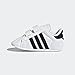 adidas Originals unisex baby Superstar Sneaker, Core White/Black/White, 3 Infant US