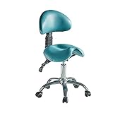 Diseño de asiento de silla de montar para mayor comodidad en la espalda y la columna vertebral