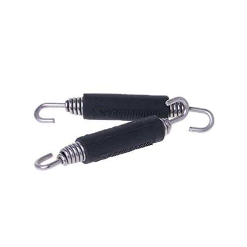 HavanaYZ 2 ganchos de resorte universales de acero inoxidable para tubo de escape Akrapovic SC Project AR Cover