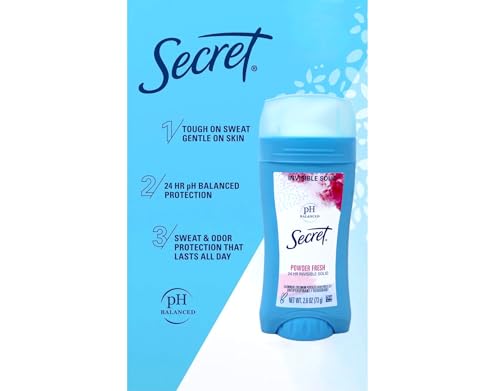 Desodorante Secret Anti-Perspirant Invisible Sólido 2.60 oz miniatura 5